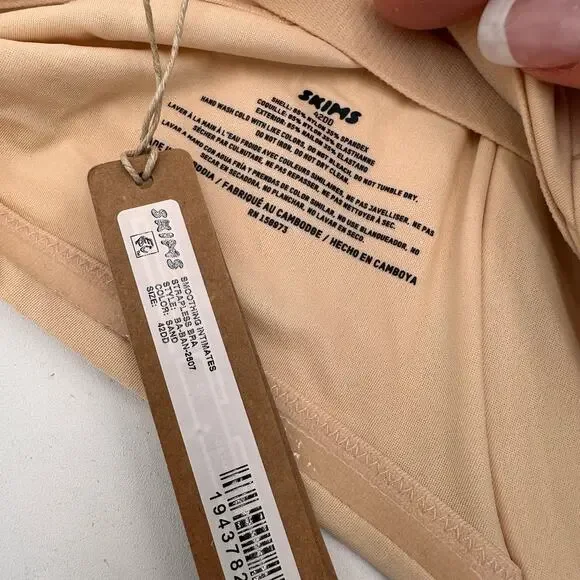 Women's Tan Underwire Bra - Picture 2 of 4